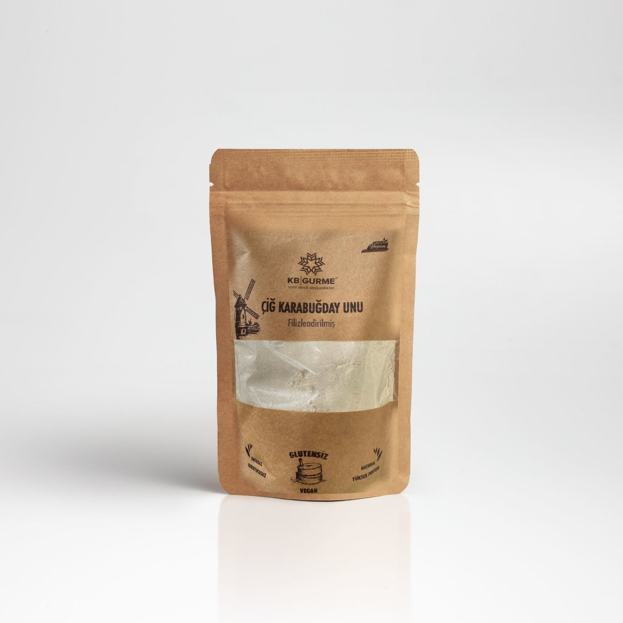 Glutensiz & Vegan Filizlendirilmiş Çiğ Karabuğday Unu 250 gr