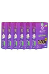 Glutensiz & Vegan Yeşil Mercimek Makarna Fusilli 200 gr 6 Adet