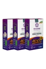 Glutensiz & Vegan Kırmızı Mercimek Makarna Rigatoni 200gr 3 Adet