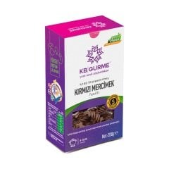 Glutensiz & Vegan Filizlend. Kırmızı Mercimek Makarna Fusilli 200 gr