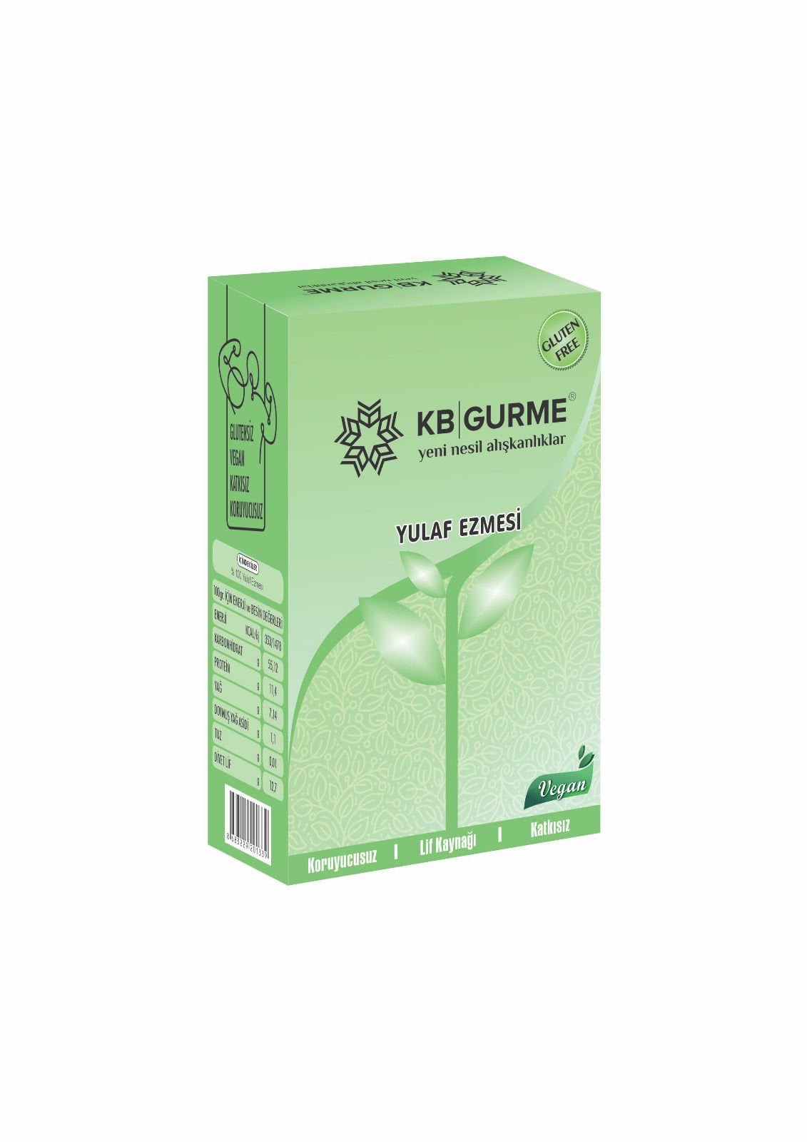 Glutensiz YULAF EZMESİ 400 gr
